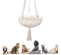 Cama abatible para Ventana de Gato,Cama abatible para Gato montada en la Pared, Hamaca para Dormir con Ventana para Gatos, Estantes de Seguridad para Gatos con Almohadilla