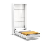 Cama abatible vertical blanco 90x200cm 104 cm