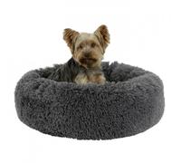 Cama acogedora Fluffy - Kerbl - Color: Gris | Diámetro - Diámetro: Ø 76 cm