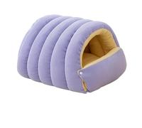 Cama acogedora para gatos monstruos, suave y cálida para interiores, cama acolchada extraíble para mascotas, nido de dormir de felpa para gatos y perros pequeños, para gatitos y cachorros (B, M)