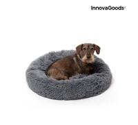InnovaGoods Cama antiestrés para mascotas – mullida, relaja y evita el estrés – 60 cm