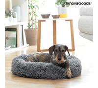 InnovaGoods Cama antiestrés para mascotas – mullida, relaja y evita el estrés – 60 cm