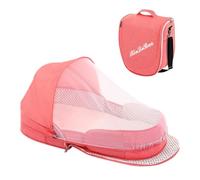 Cama auxiliar de viaje para s | Lounger | Cuna de viaje plegable fácil de transportar cerca de la cama de los padres | Fácil de transportar, plegable, para viajes al aire libre con niños