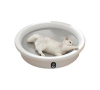 Cama calefactable para perros, cojín de refrigeración de temperatura constante, capacidad de carga de 15 kg, cama inteligente para perros calientes, activados por presión, para perros pequeños