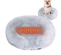 Cama Calefactiva para Mascotas, Cama Calefacción para Gatos, Control De Temperatura Ajustable, Cojín Calentador USB - Cama Caliente Redonda para Gato Cama Eléctrica para Gato con 5