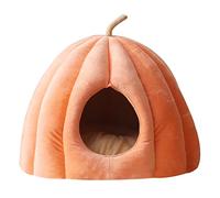 Cama cálida para gatos de interior, lavables, autocalentables, casa de campaña calmante para perros pequeños, antideslizante, cama cálida, casa de campaña pequeña y grande, lavable para Halloween