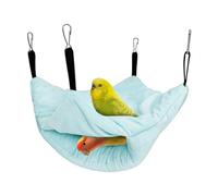Cama cálida para loros, cómoda casa cálida de invierno para loros, accesorios para jaula de periquitos para jugar al aire libre e interior, alimentar, dormir, criar, esconderse, posarse, descansar
