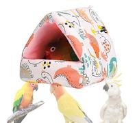 Cama cálida para loros - de peluche para pájaros | Acogedora casa colgante cálida para loros, tórtolas, periquitos y pájaros pequeños a medianos y pequeños, accesorios de jaula suave para mayor