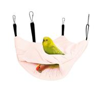 Cama cálida para pájaros, de pájaros cálido de doble capa, accesorios de jaula de periquitos para jugar al aire libre e interiores, alimentar, dormir, criar, esconderse, posarse, descansar
