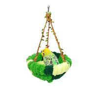Cama cálida para periquitos - de pájaro cálido de felpa, accesorios para mascotas para descansar, dormir, criar, esconderse, anidar, posarse, jugar, alimentar, mantener la decoración interior y