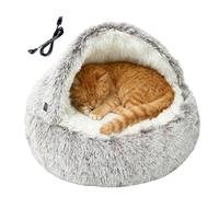Cama caliente para gatos | Cueva suave y caliente para gatito,Cama de invierno caliente para gatito | para dueños de mascotas Interior Casa Sala Dormitorio Período de Recuperación Sueño Siesta