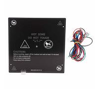 Cama caliente para impresora 3D ANET E12, plataforma calentada para impresión 3D, placa de aluminio chapada en oro con rendimiento de calentamiento estable, pieza de repuesto para