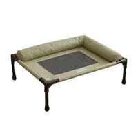 Cama Canina Elevada Transpirable Refrescante Antideslizante Soporte