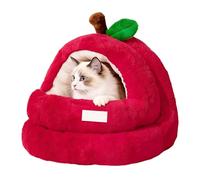 Cama Caverna para Gatos | Tienda de Dormir Doudou Transpirable y semicerrada para Mascotas - Cama de Interior para felino, destinada a Gatos y Cachorros de Todos los tamaños, para jardín, Patio