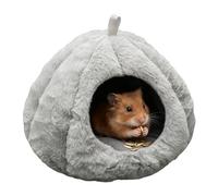 Cama Chinchilla - Semi-Cerrado De Algodón Cálido para Invierno,Colgante Peluche Invierno Hámster | para Hurón Chinchilla Animales Pequeños Ratones Pájaro Razas Pequeñas Hogar Dormitorio Sala De