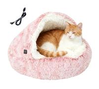 Cama climatizada para gatos, de gatito cálido, para dueños de mascotas, interior, hogar, dormitorio, fase de recuperación, noche, dormir, día, siesta, refugio de rescate