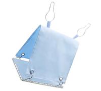 Cama colgante para pájaros ChewProof con base de acero para periquitos de tamaño M, diseño térmico, escondite, cama colgante para pájaros para cacatúas