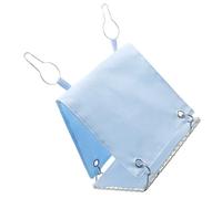 Cama colgante para pájaros ChewProof con base de acero para periquitos de tamaño M, diseño térmico, escondite, impermeable, hamaca para pájaros
