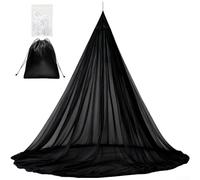 Cama Colgante Poliéster Transpirable para Camping Senderismo(Black) | Poliéster ligero, ventilación superior, evita calor, para ideal senderismo camping, para fácil transporte