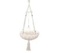 Cama columpio de pared para gatos, hamaca para gatos en p ortal re | Hamaca de dormir para gatos de macramé - Hamaca bohemia tejida a mano para gatos, para pared, techo, balcón, dormitorio,