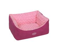 Cama cómoda Nobby rectangular "ARUSHA" L x A x H: 45 x 40 x 18 cm rosa