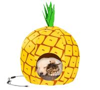 Cama con calefacción para gatos - Cama para mascotas con calefacción de invierno con ajuste de temperatura y función de temporizador - Alimentada por USB, Cama cueva para gatos, para mascotas pequeñas