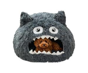 Cama Cubierta para Gatos - Lindo y cálido bozal de Animales, cojín de Felpa Lavable para Mascotas en Interiores, térmico de Cueva de Gatito | Cápsula de Dormir de Forro Polar para el Invierno