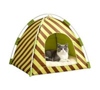 Cama Cueva Cerrada de Gatos - Refugio Tienda Para Gatitos - Cueva Lavable para Gato como Cama - Uso En La Sala De Estar, El Dormitorio, Exteriores, Césped, Patio, Jardín, Balcón Y Apartamento