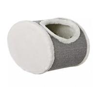 Cama/Cueva de pared para gatos color Crema y Gris