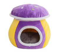 Cama Cueva Para Gatos Cálido Para Dormir Con Diseño De Champiñón Para