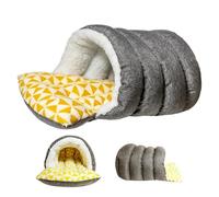 Cama Cueva para Gatos De Descanso Aislado Y Cerrado De Mascotas En Invierno | Cama Cerrada Cálida De en Interiores: Dormitorio, Hogar, Hotel, Salón, Apartamento, Balcón