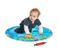 Cama de agua para gatos - Cama de agua Esterilla de juego para gatos - Estera de refrigeración de juguete interactivo Inflable Suministros para mascotas para niños y perros Interior Vacaciones Viajes
