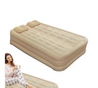 Cama de Aire Doble con Bomba incorporada, colchón Inflable automático - Campo de Campamento Inflable Bomba empotrada Twin,Almohadilla para Dormir del Piso inflando Plegable para la Sala de Estar