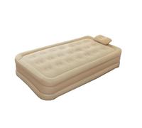 Cama de aire doble con bomba integrada, colchón inflable automático | Camping Pupling Mattress cama doble bomba incorporada | Almohadilla de inflación automática plegable desinflado para un fácil