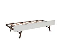 Cama de arrastre elevable mdf blanco 80x190cm