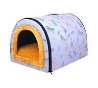 Cama de Ascensores de cavidad de apuestas de Perros, Cats de Perros de Gato Interior | Casa de Gato Impermeable y cálida con Piso sinlips, casa de Mascotas, Refugio para Gatos callejeros