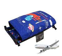 Cama de avión, extensor de asiento de avión, hamaca suave y plegable para dormir, viajes de vuelo, crucero, tren, vacaciones, playa, camping, viajes, reposapiés al aire libre, almohadilla para