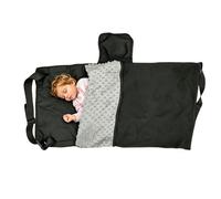 Cama de avión,Hamaca plegable portátil suave | Ampliación de asiento de avión para niños - Para y niñas viajando en la cabina durante las vacaciones durante la noche de larga distancia para descansar