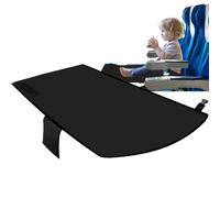 Cama De Avión Para Niños: Almohadilla De Descanso Para Extensor De Asiento De Vuelo, Tapete De Viaje Plegable Para Avión, Cama Con Cojín De Transporte Compacto, Reposapiés Inflable Portátil | Ventana