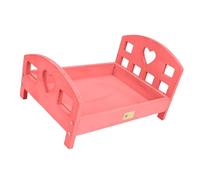 Cama de bebé de madera para recién nacidos, fotografía vintage, poses, miniatura, accesorios para recién nacidos, sesiones de fotos, bebé de madera