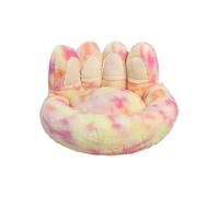 Cama De Calentamiento De Mascotas De Invierno, Mejor Comodidad Y Suavidad, 70x70x34cm/27.56x27.56x13.39 Pulgadas, Cama Para Dormir Para Cachorros, Sofá En El Piso De La Perrera, Ubicación Versátil, Pa