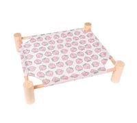Cama de campamento de tela cómoda para cachorros y gatos, para mascotas, cama para gatos y mascotas, KzQ862 (A, 53 x 48 x 13 cm)