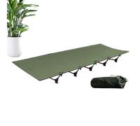 Cama de campamento para dormir - Literas plegables para dormir | Soporte Ropa de cama ligera Viaje Descubrimiento para invitados al aire libre