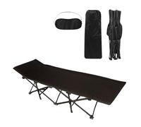 Cama de Camping Portátil y Plegable para Acampar - Para Niños y Adultos, Interior y Exterior - Con Bolsa de Transporte y Antifaz de Regalo - Ideal para Pesca, Campamento, Festival