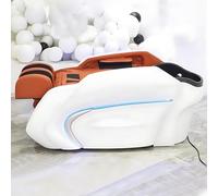 Cama de Champú Led, Cama de Masaje Head Spa con Modernas Tiras de Luz Futuristas