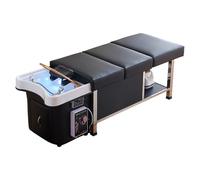 Cama de champú para masaje tailandés, almacenamiento de agua, control de temperatura, sistema de circulación sin tuberías