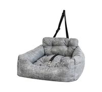 Cama de coche para perros - 17,72 pulgadas plegable impermeable para perros | Ajustable Safety Tether Pet Bed for Suv, Trunk and Travel - Summer, Winter, and Vehicle Use