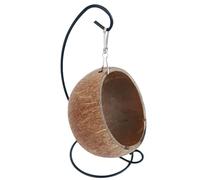Cama De Coco De Hámster - Pod En El Refugio De Mascotas, Coco Colgando A Casa | Utiliza Ampliamente Un Punto De Anidación Cerrado Para Hámsters Enanos, Ratones, Gerbils, Decoración De Jaula Natural, H
