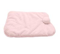 Cama de conejo - algodón 40 x 29 x 1,5 cm | Cálida esterilla para jaula de mascotas con acolchado suave, comodidad de invierno, descanso interior, cálida esterilla para conejos | Habitación con balcón