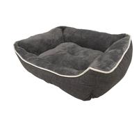 Cama de confort cuadrada Classic "ARNO" gris L x A x H: 73 x 59 x 18 cm